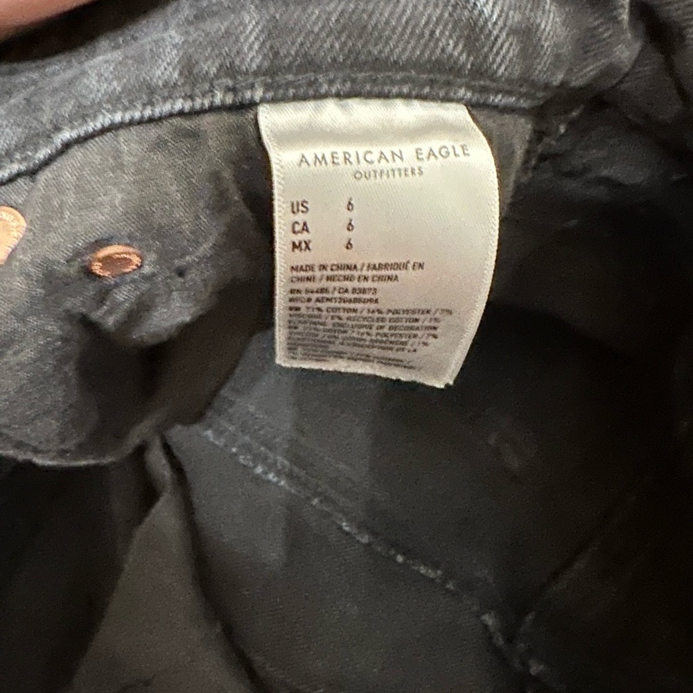 American Eagle Outfitters Gray Jean Shorts